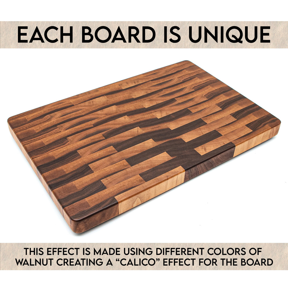 Calico Walnut End Grain Butcher Block, another angle