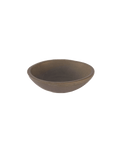 Oval Clay-Toned Ceramic Small Bowls, Set of 4