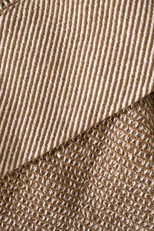 Waffle-Weave Cotton Blend Throw, Camel, alternate view