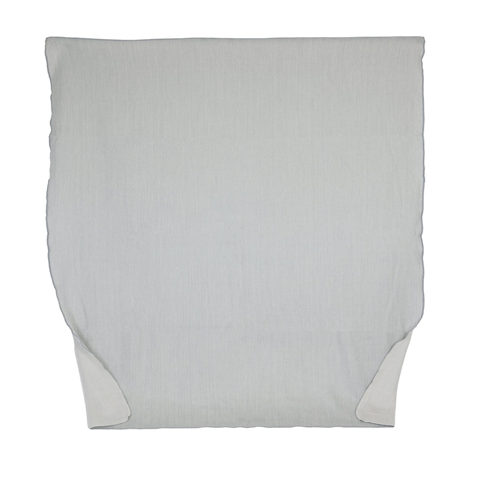 Kani Reversible Alpaca Throw, Gray and White, alternate view