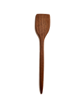 Hand-Carved Walnut Flat Spatula