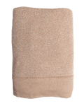 Waffle-Weave Cotton Blend Throw, Camel