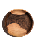 Carved Walnut Ottoman Tray